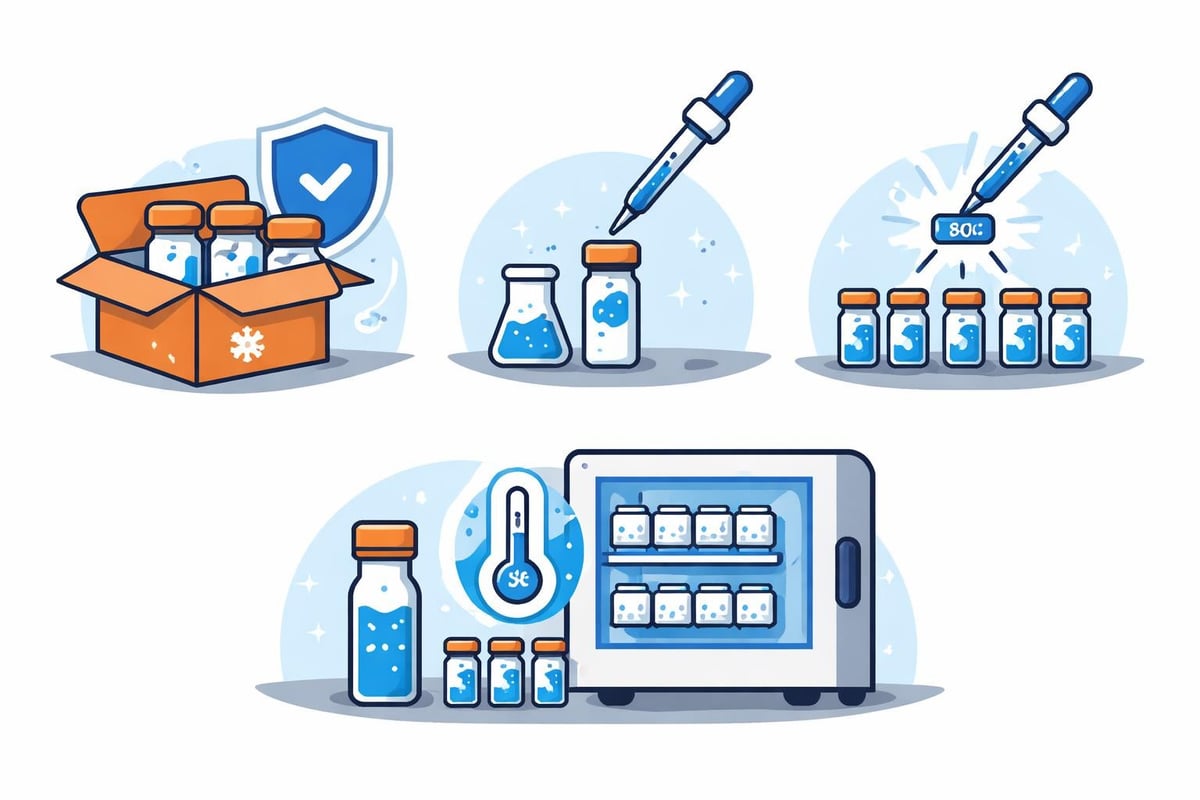 Peptide storage protocol