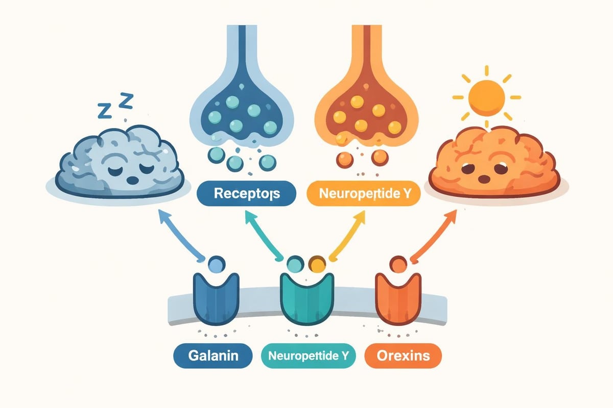 Neuropeptide sleep regulation