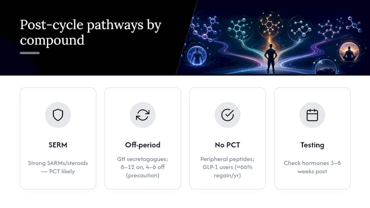 Three-pathway peptide recovery decision framework