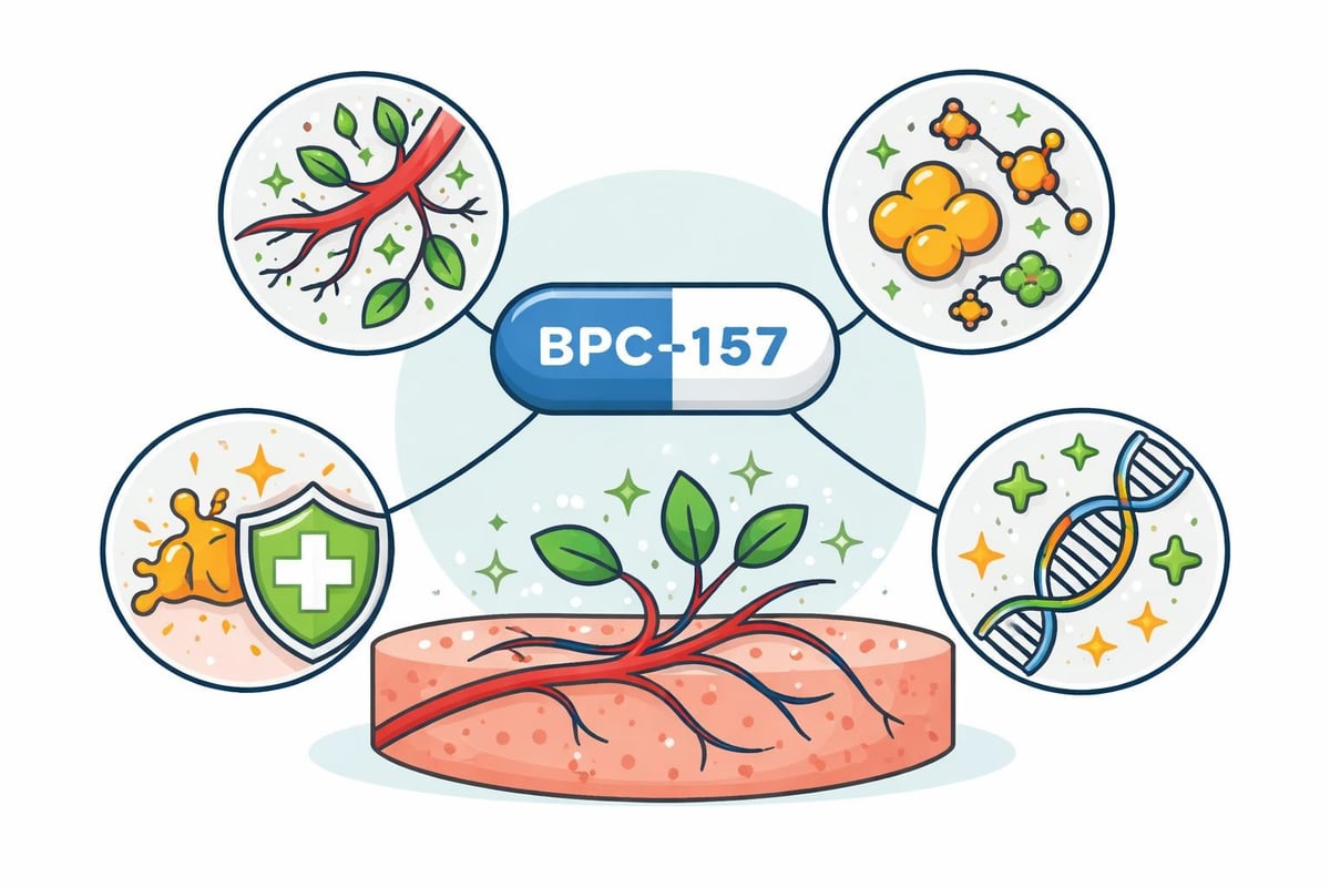 BPC-157 cellular mechanisms