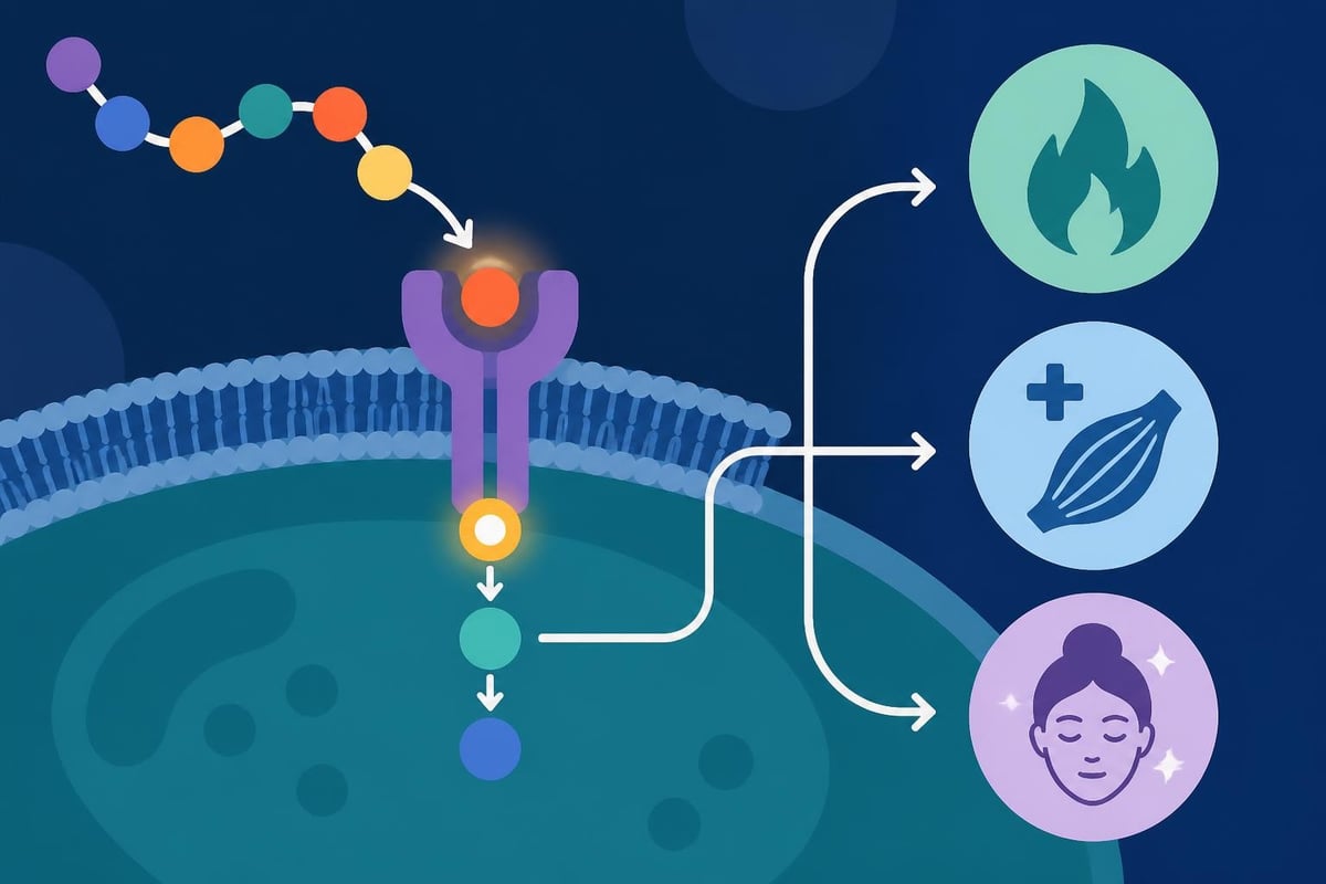 Ultra peptide receptor binding mechanism