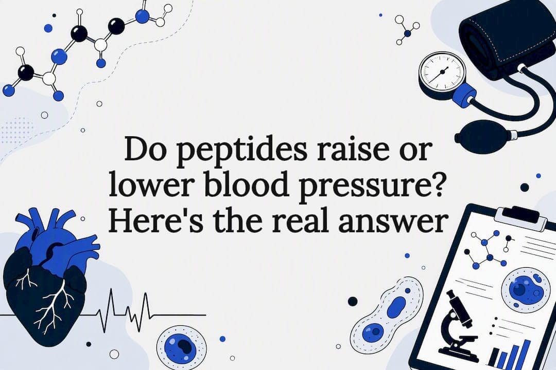 Do peptides raise or lower blood pressure? Here&rsquo;s the real answer