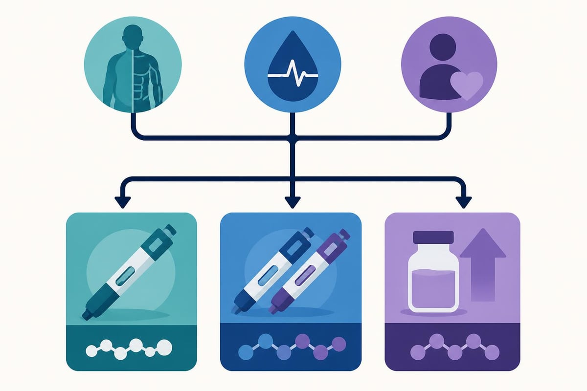 Peptide selection flowchart