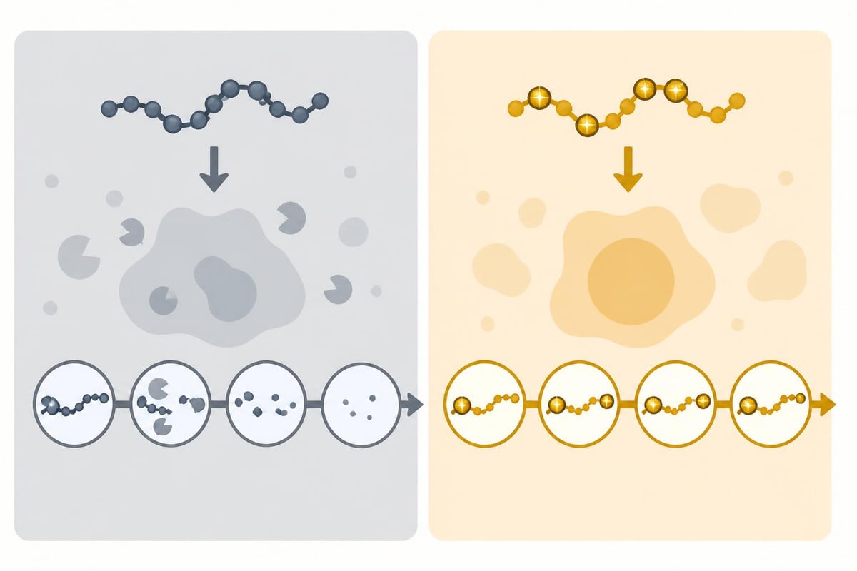 Gold peptide benefits comparison