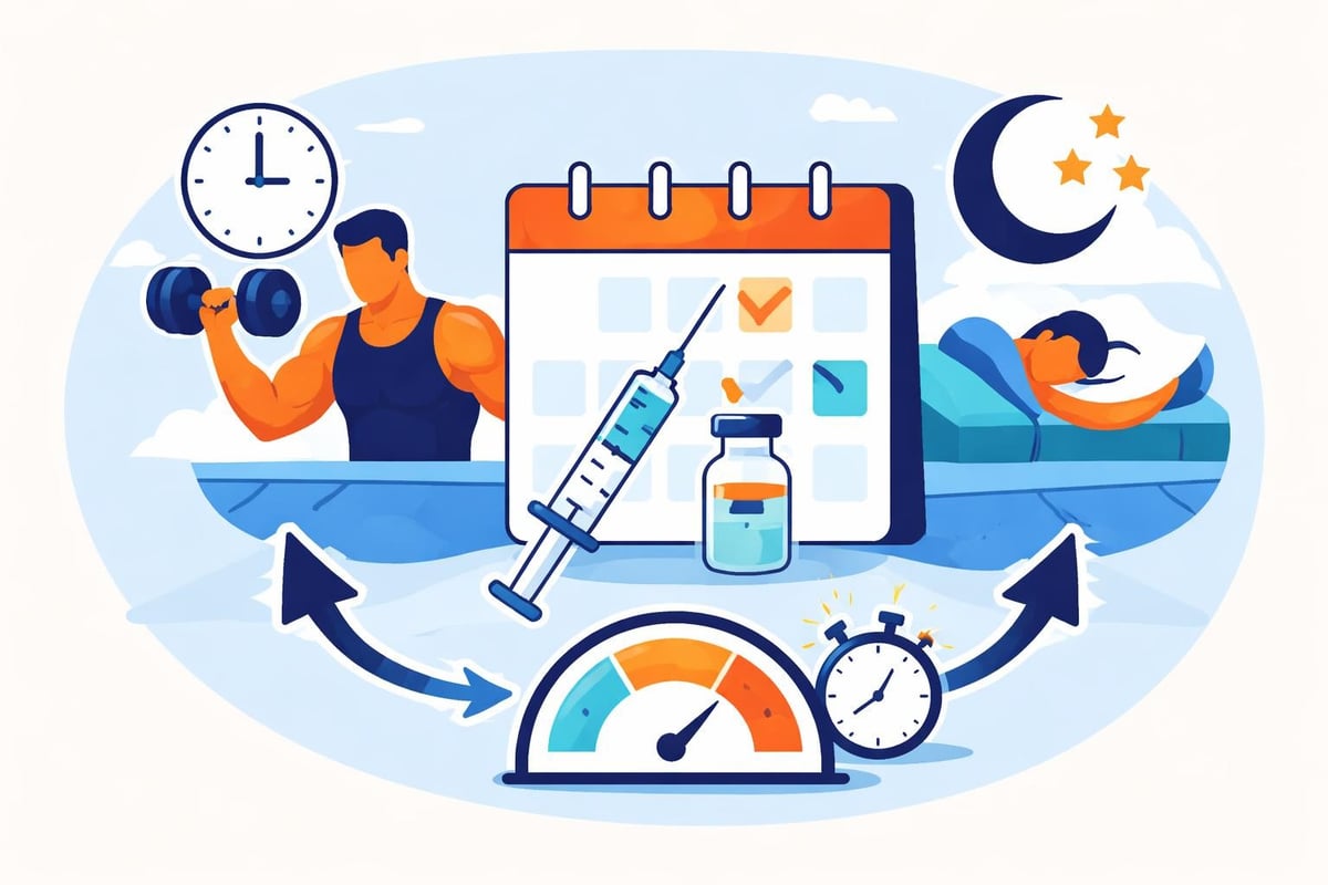 Training protocol timeline