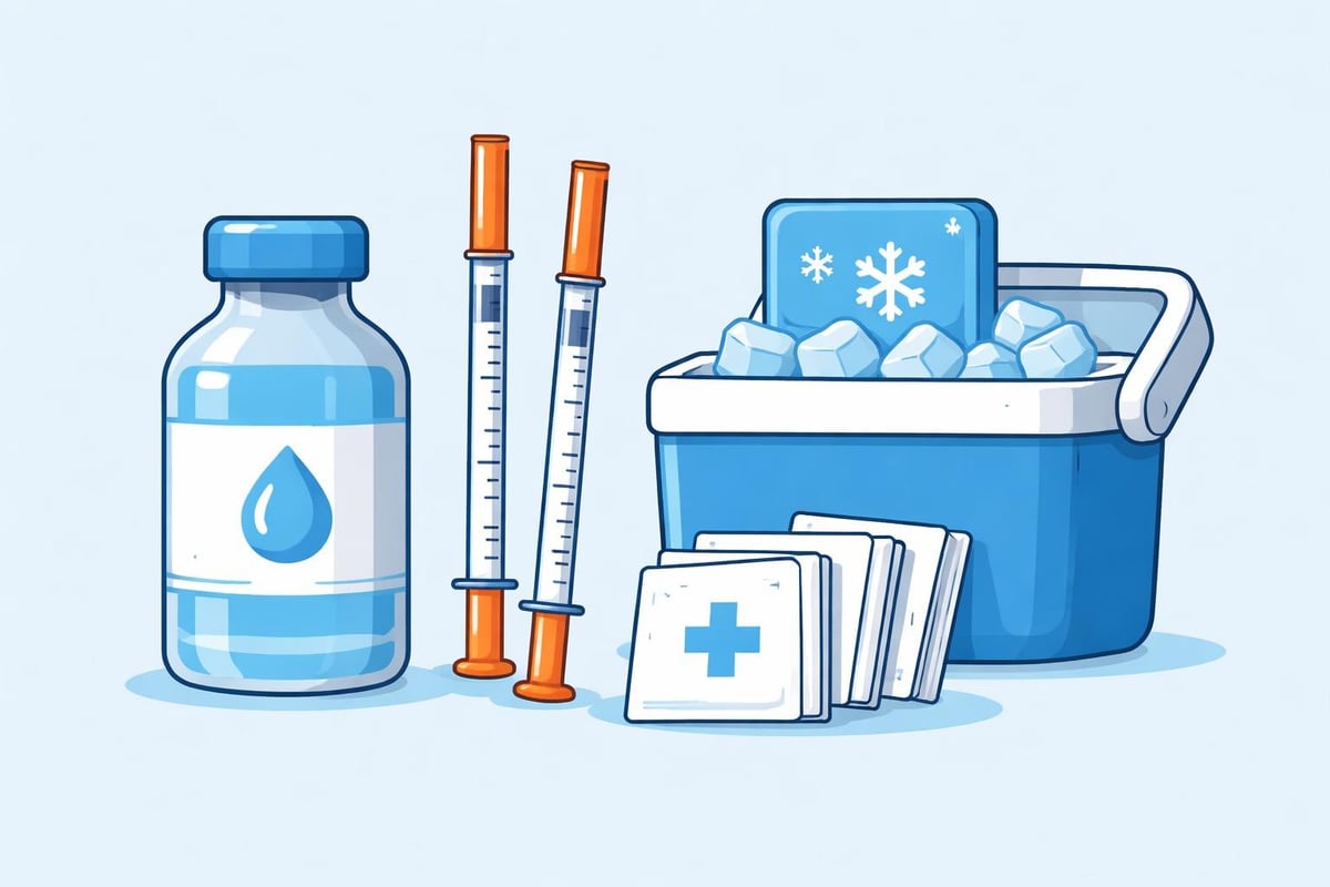 Sermorelin administration supplies