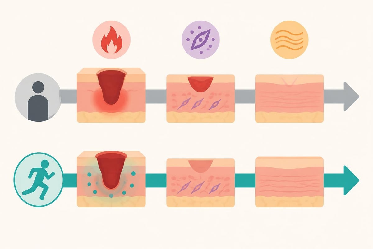 Peptide healing timeline