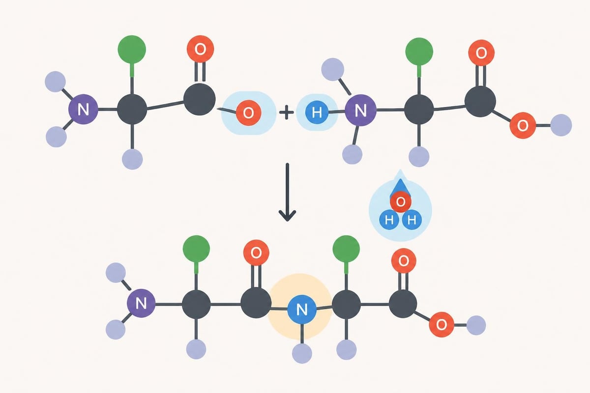 Peptide bond formation