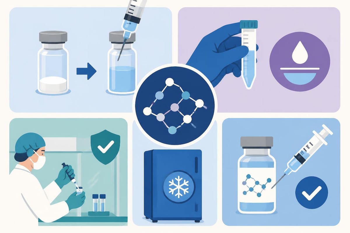 Peptide preparation workflow