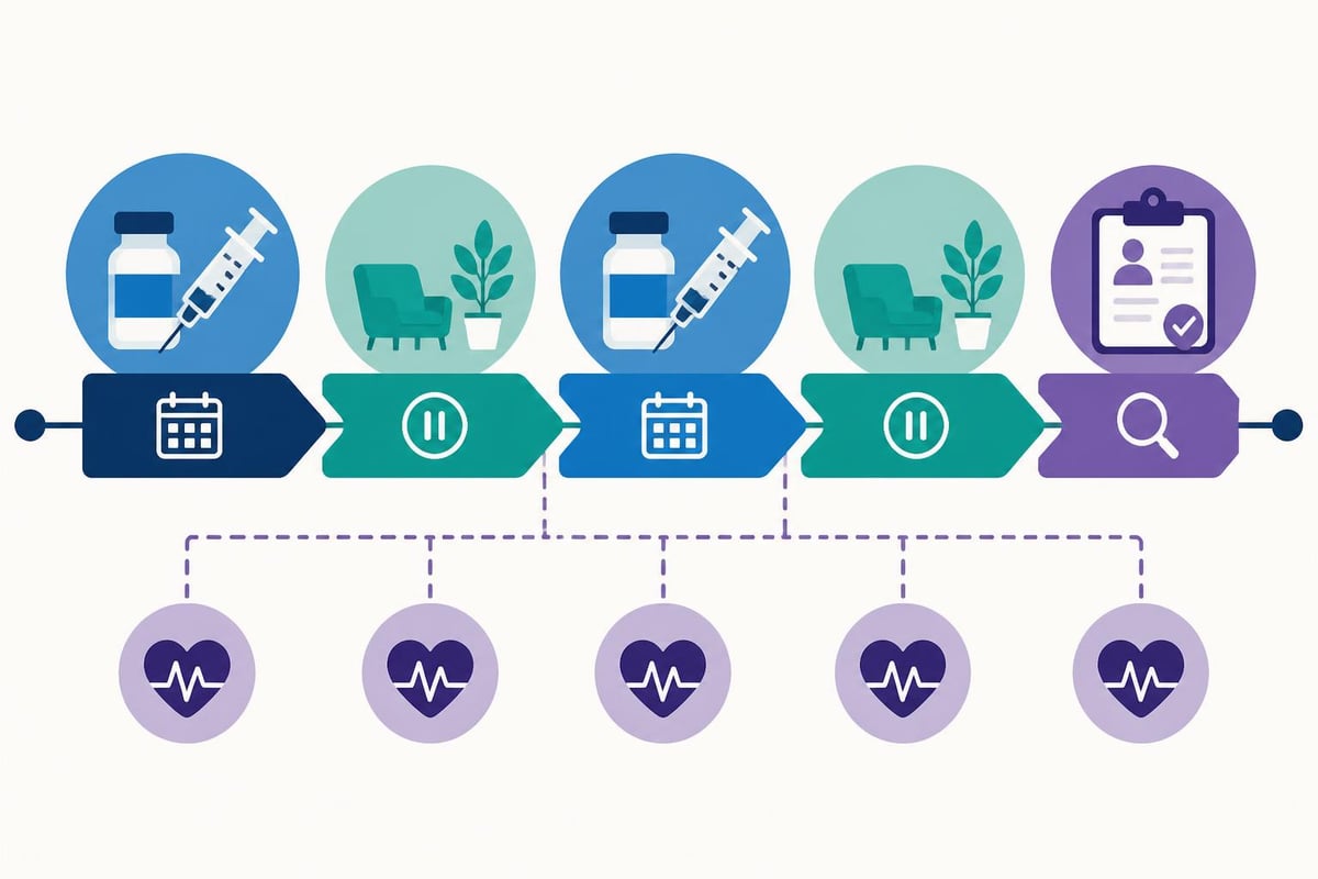Peptide administration cycle