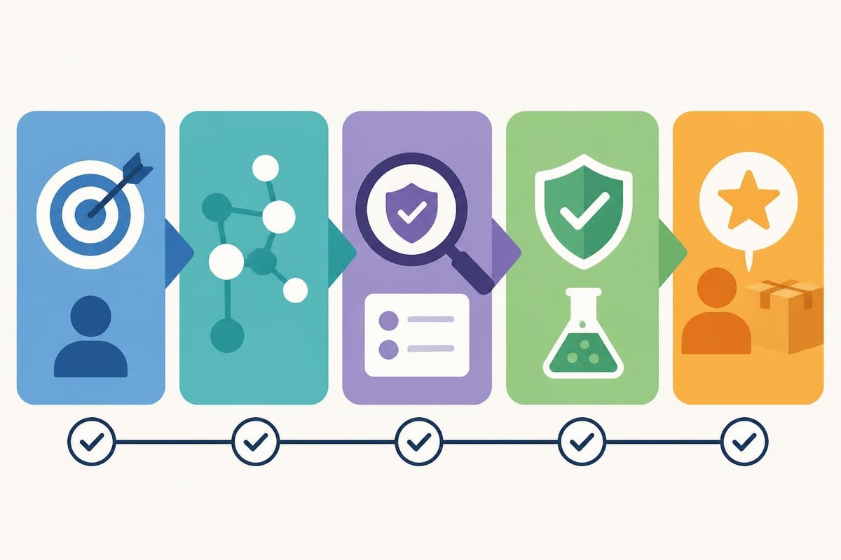 Peptide selection framework