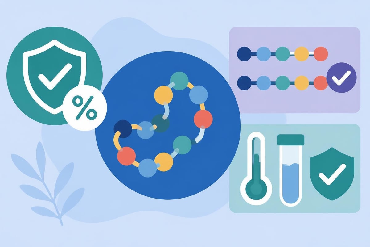 Peptide quality factors