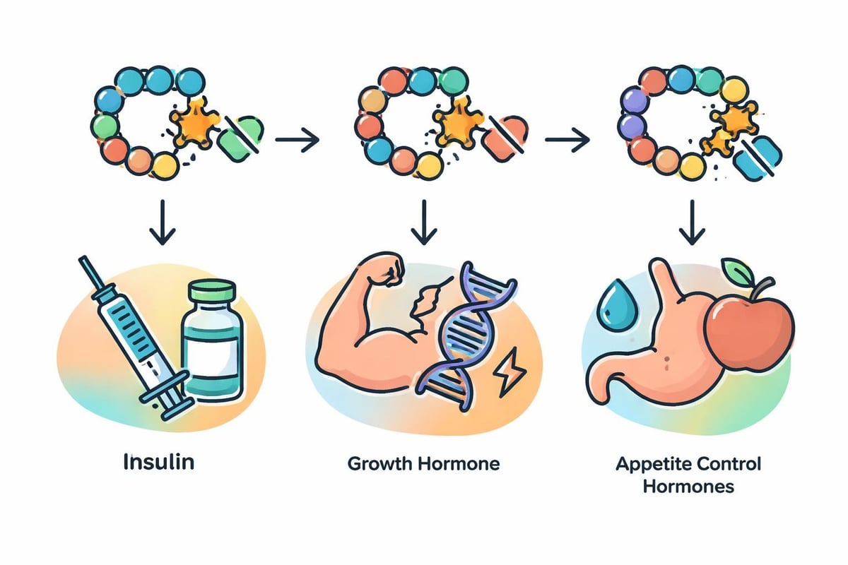 Metabolic pro peptide pathways