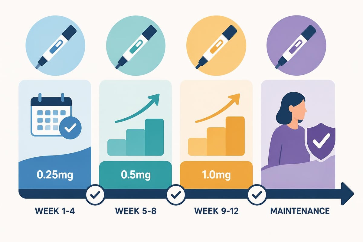 Semaglutide dosing schedule
