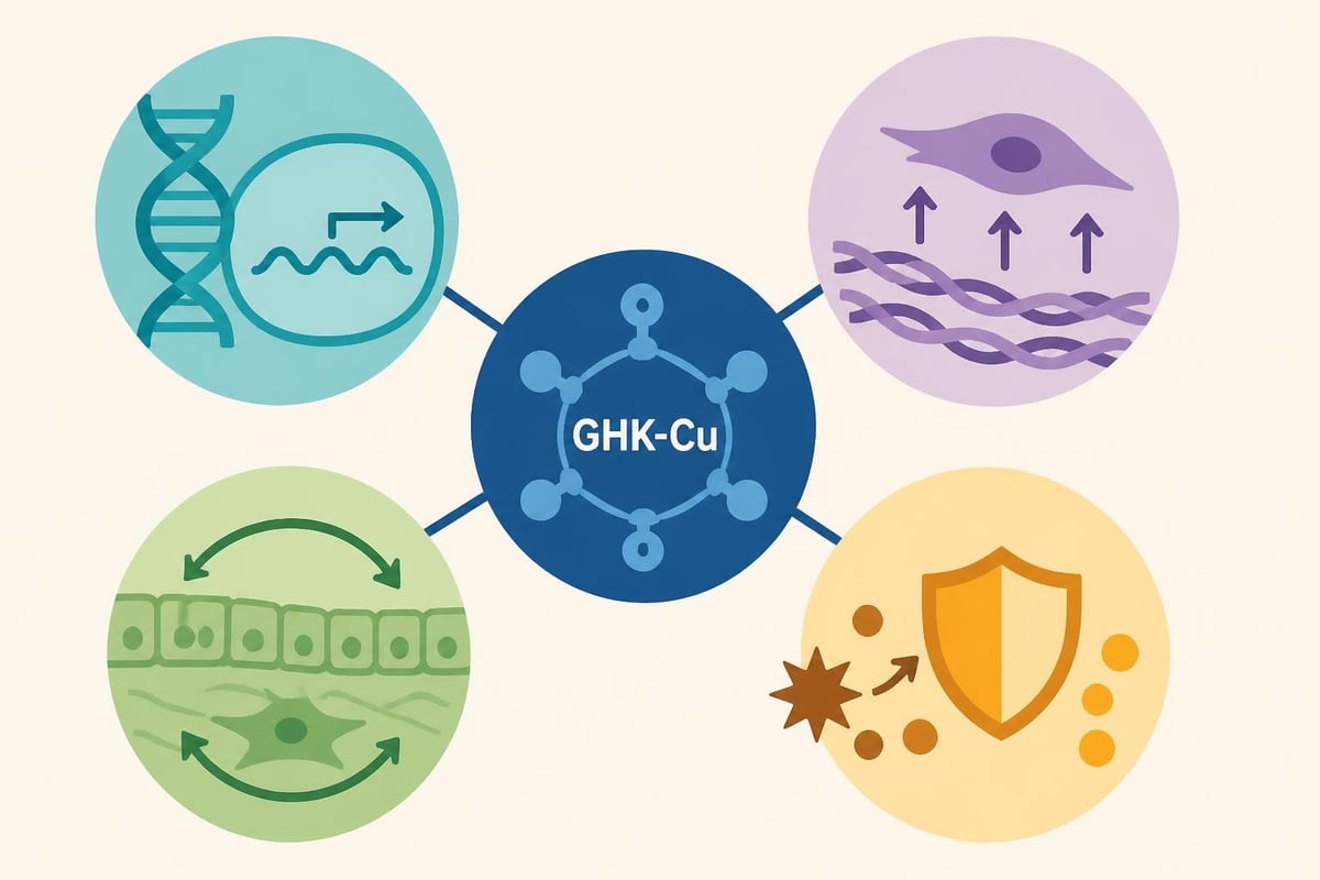 GHK-Cu biological mechanisms