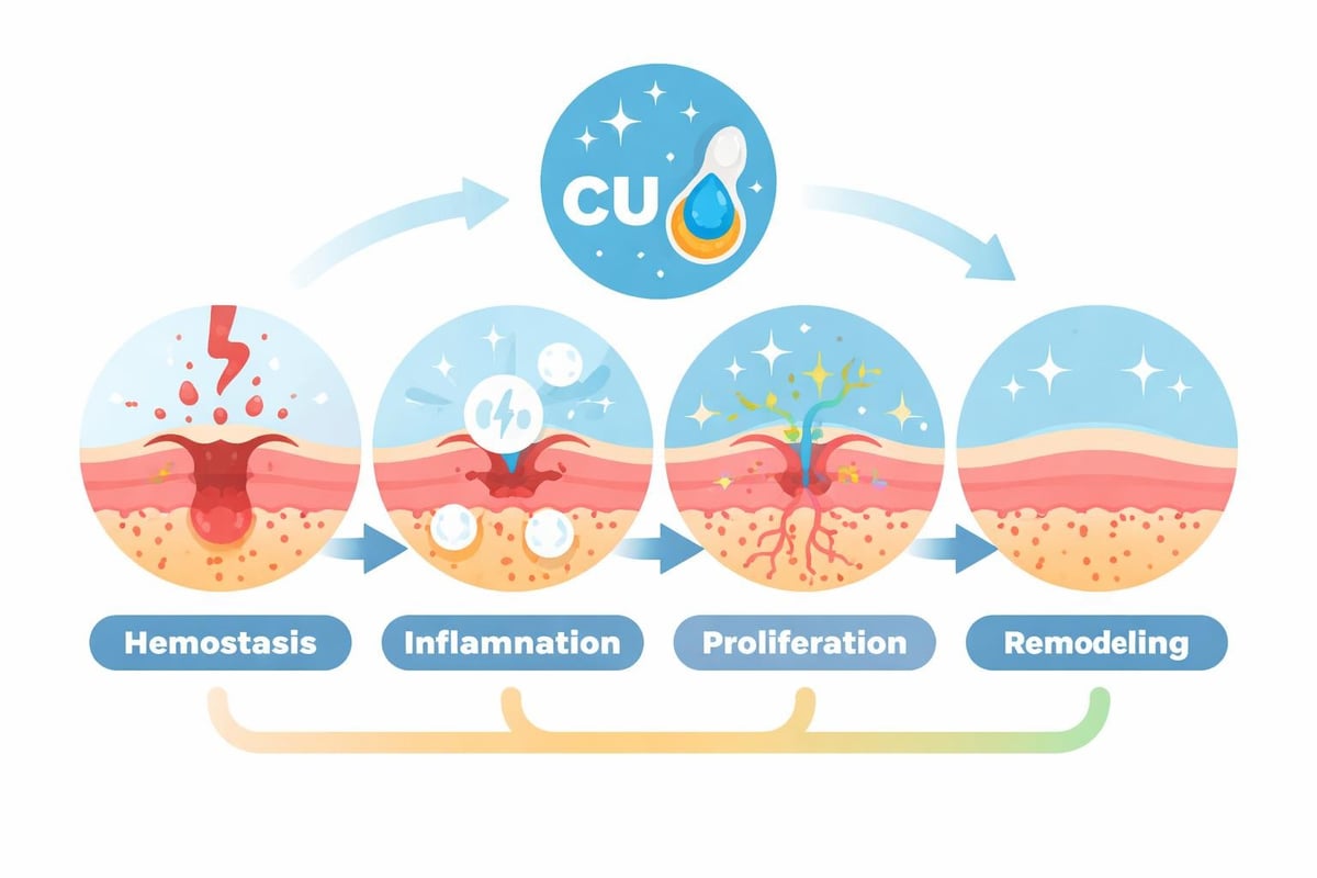 Wound healing stages