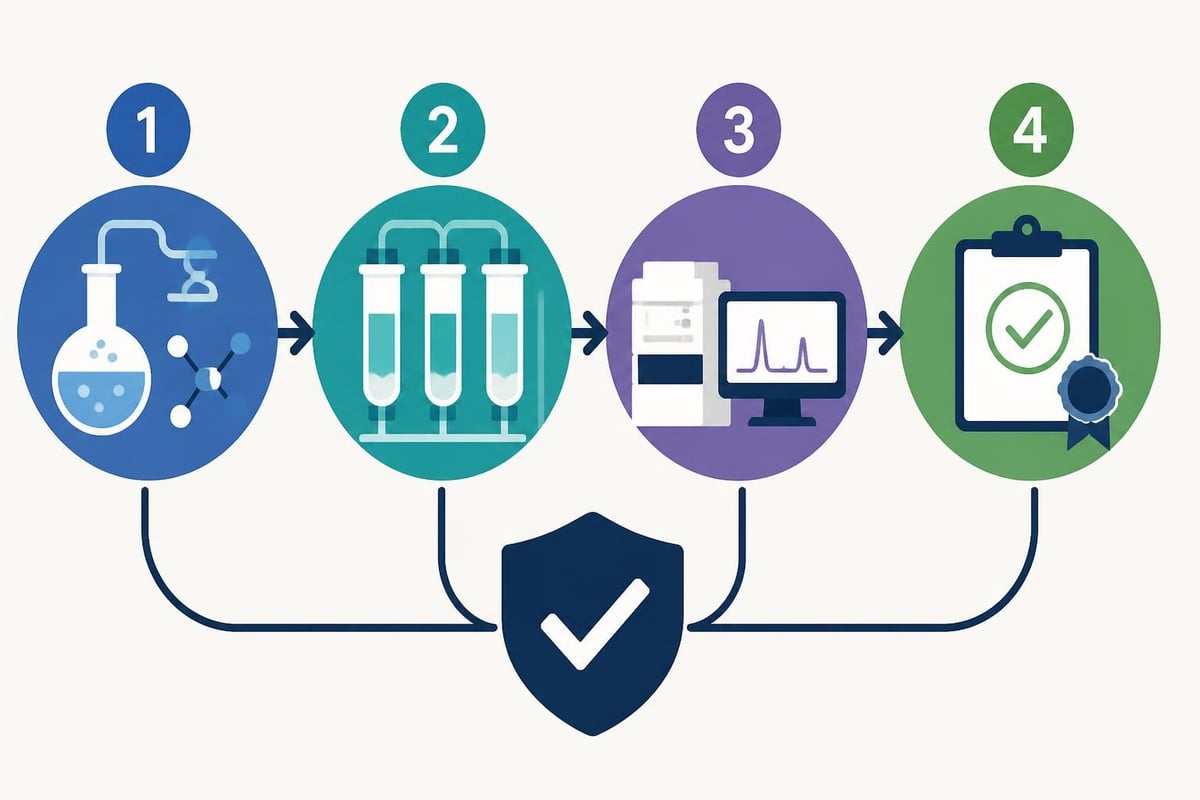 Peptide quality control process