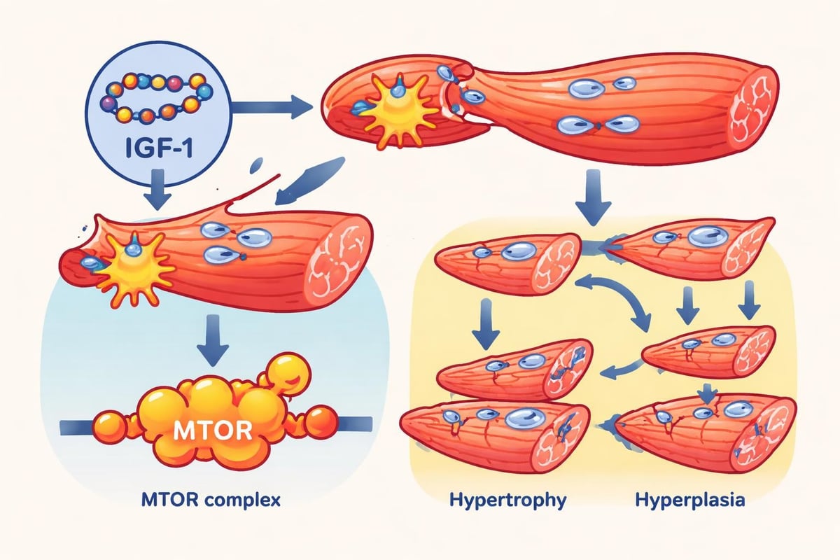 Muscle growth pathway