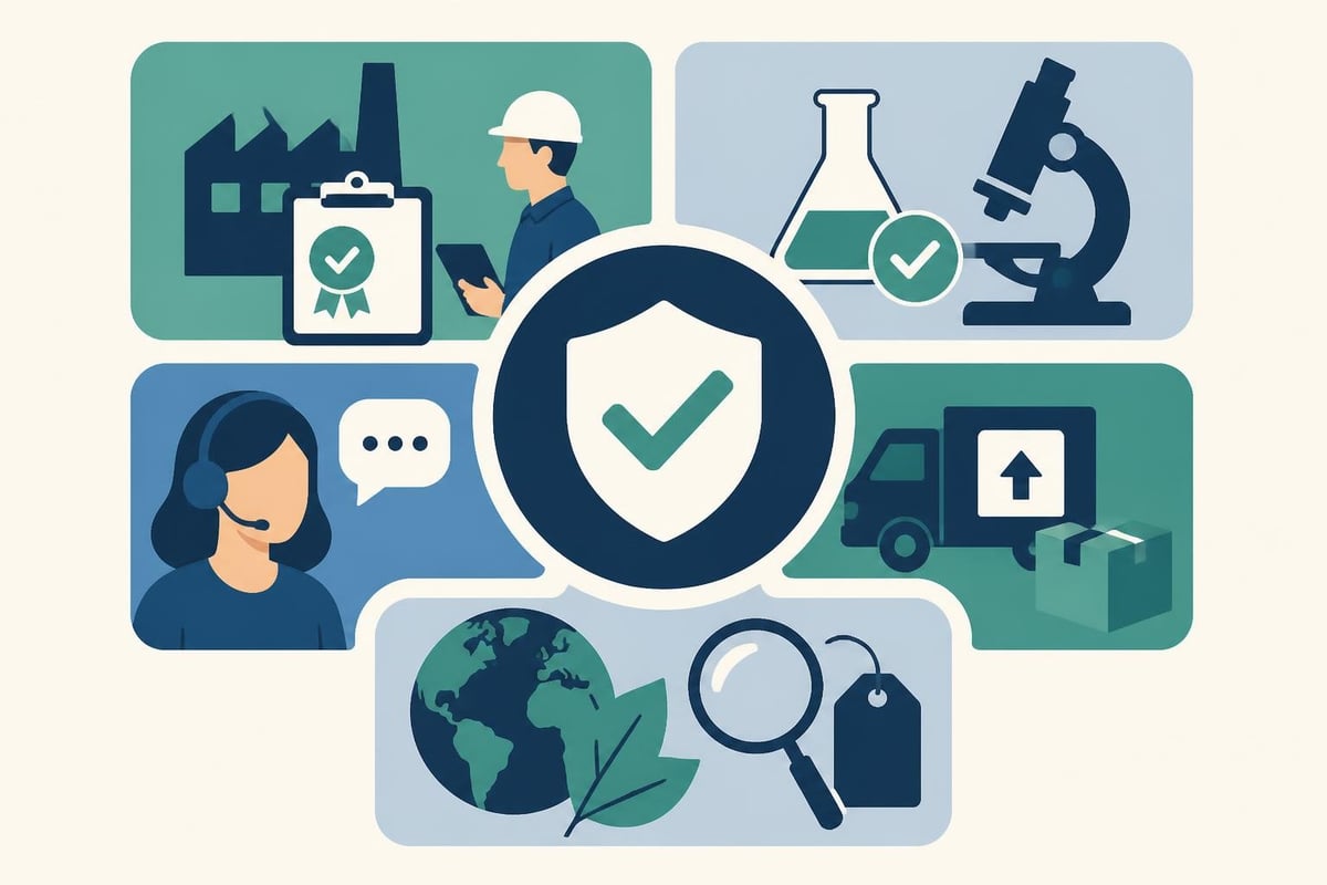 Peptide vendor evaluation criteria