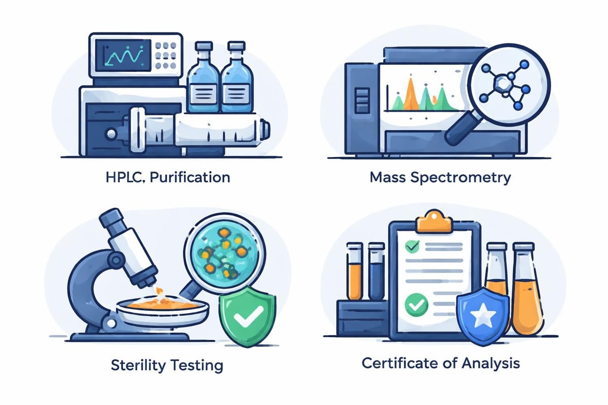Peptide quality control