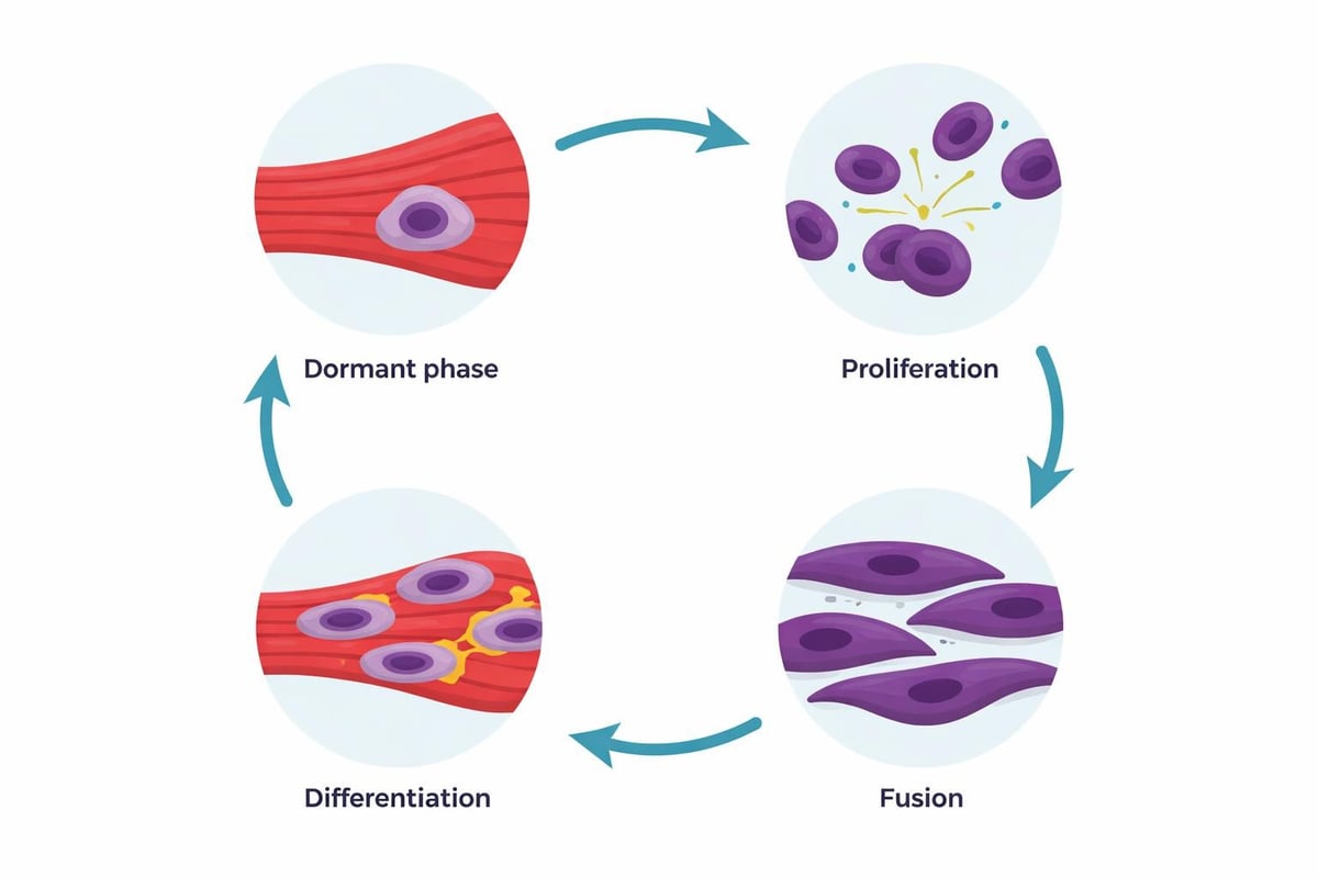 MGF peptide satellite cell activation process