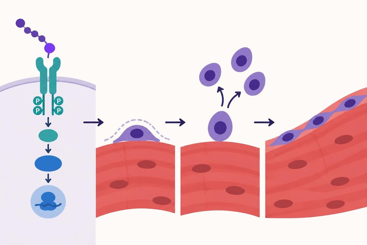 Muscle growth pathway
