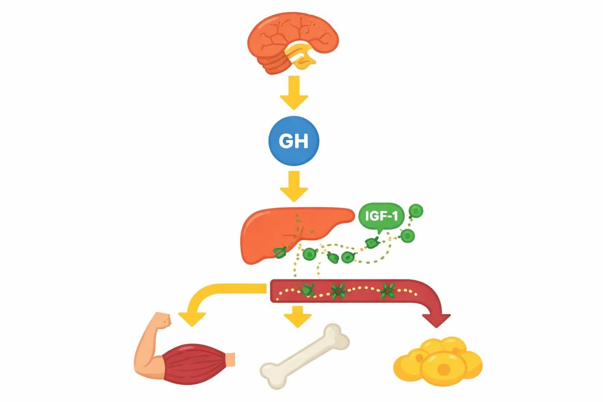 IGF peptide regulation cycle
