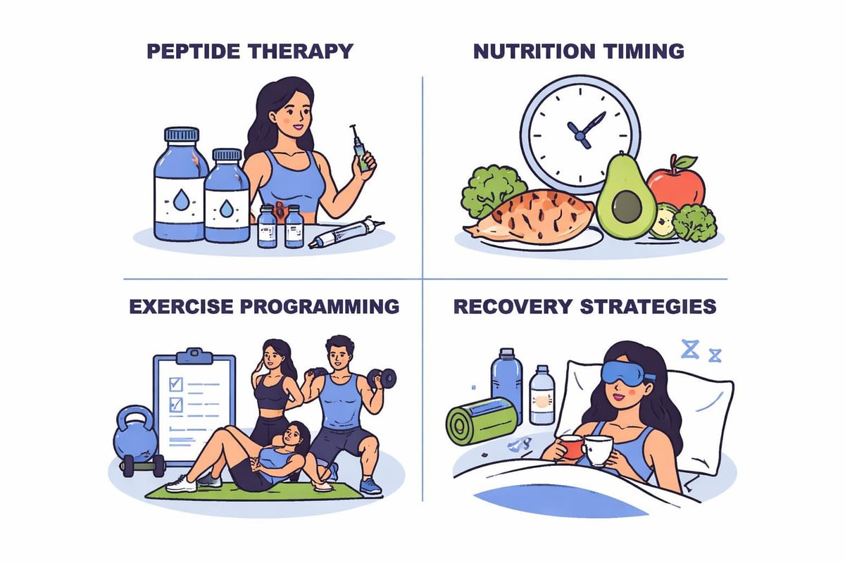 Peptide therapy lifestyle integration
