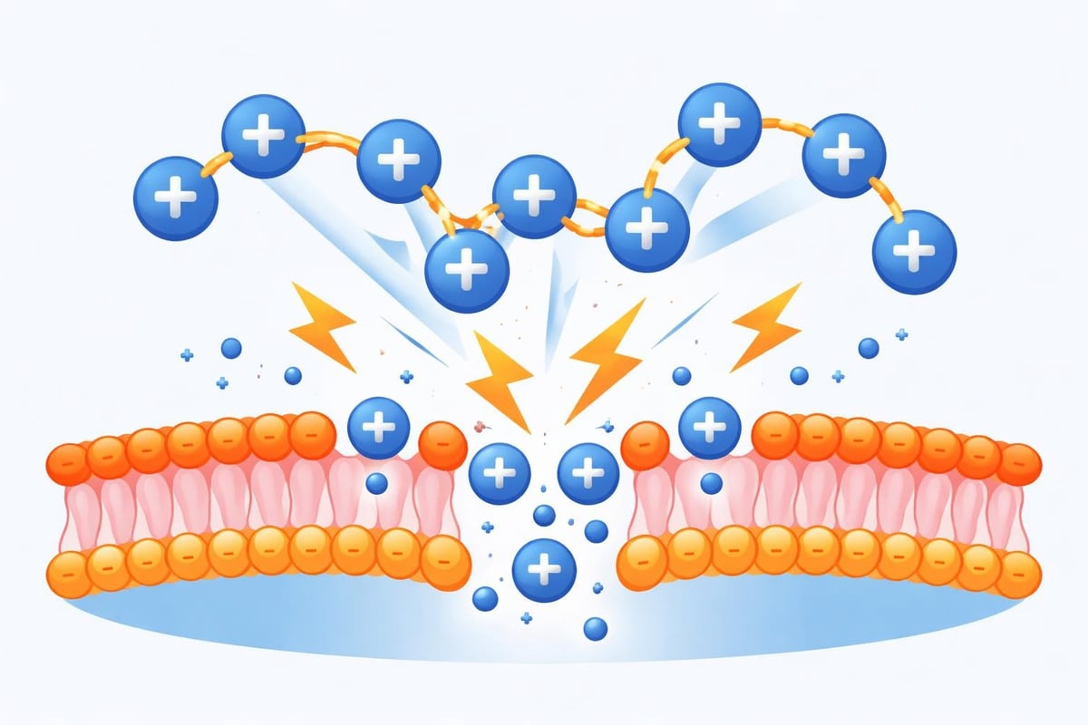 Oligopeptide 10 molecular interaction