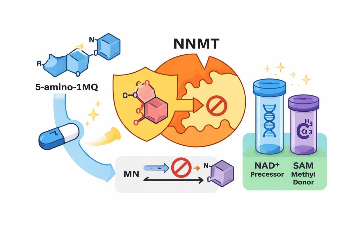 NNMT enzyme inhibition mechanism