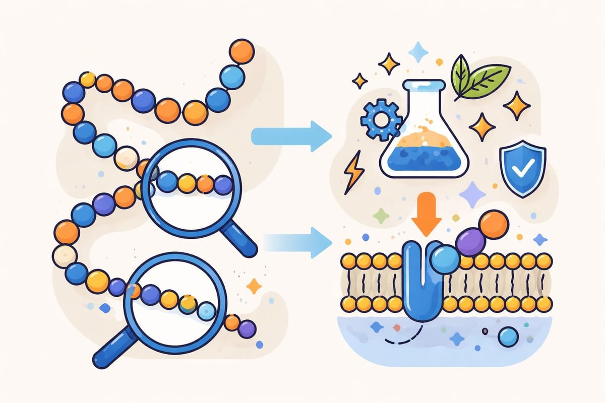 Peptide molecular structure