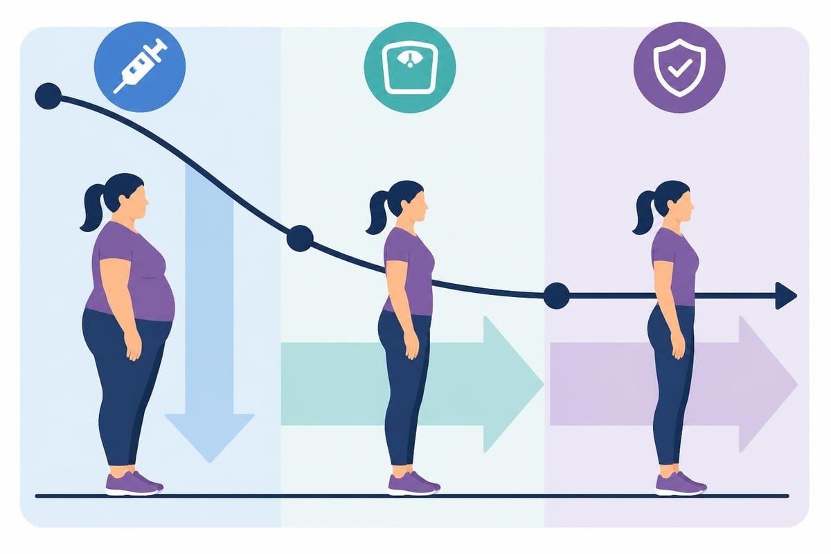 Weight loss progression timeline