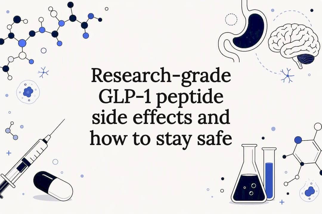 Research-grade GLP-1 peptide side effects and how to stay safe