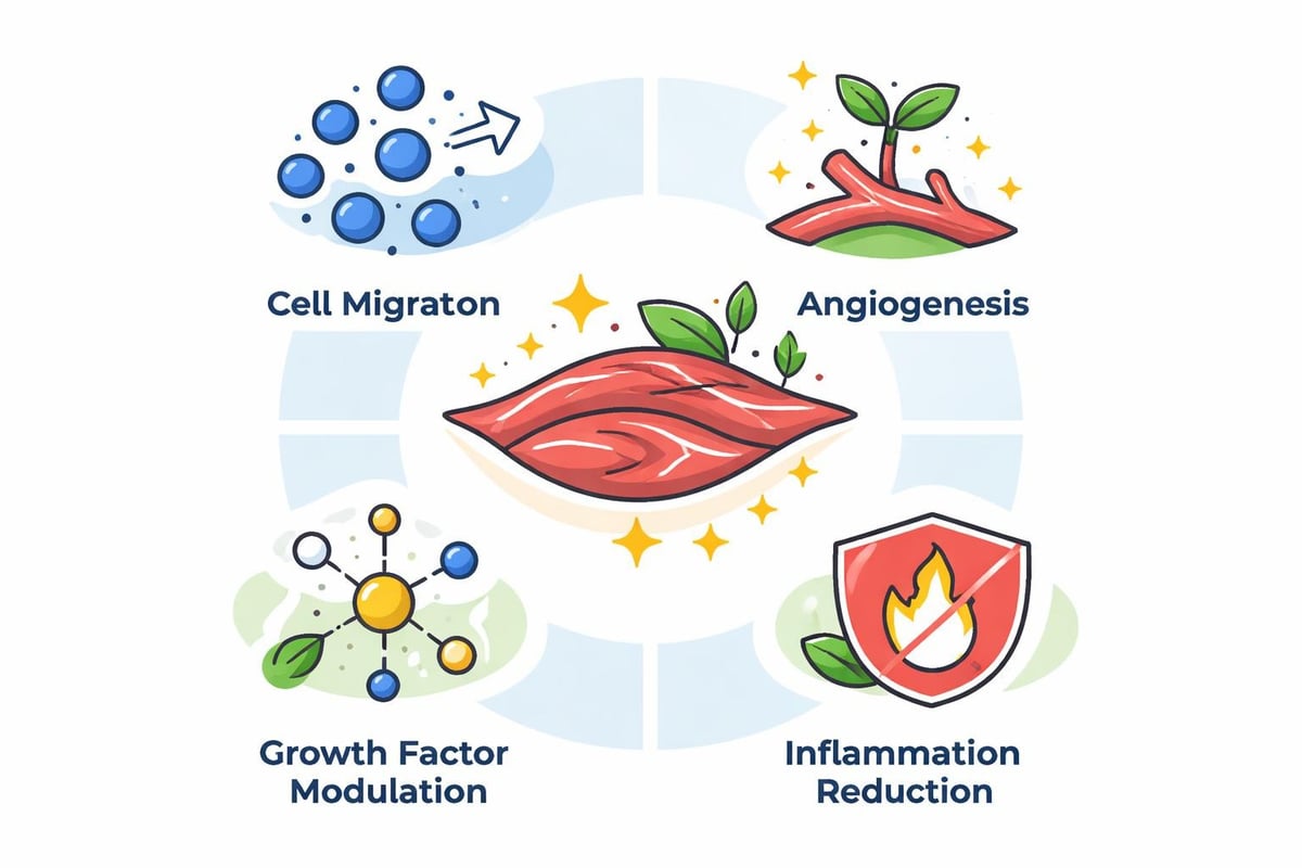 Peptide synergy diagram