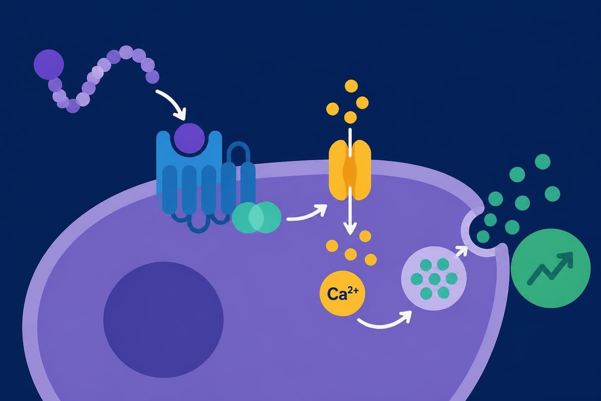 CJC 1295 receptor binding mechanism