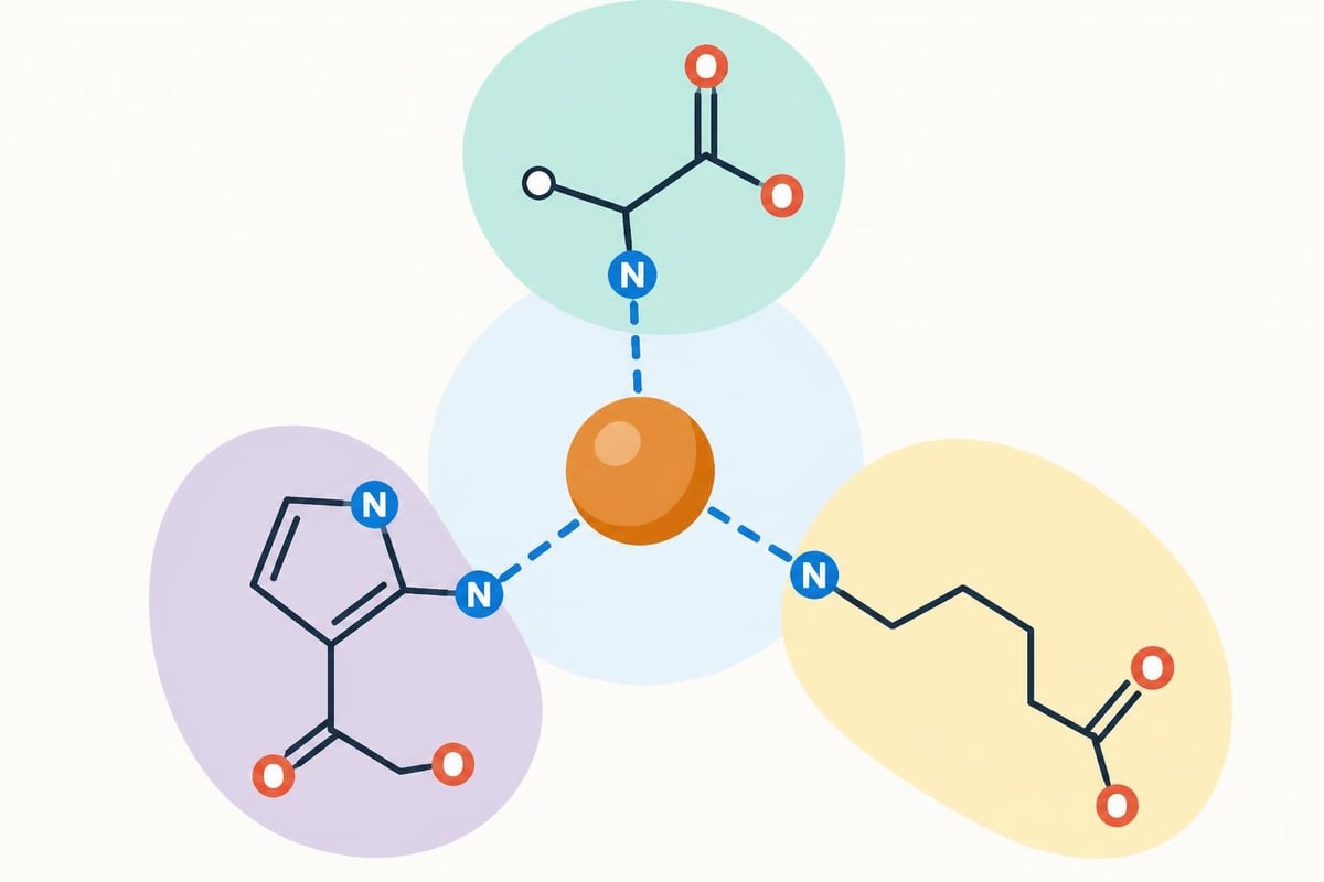 GHK copper peptide molecular structure