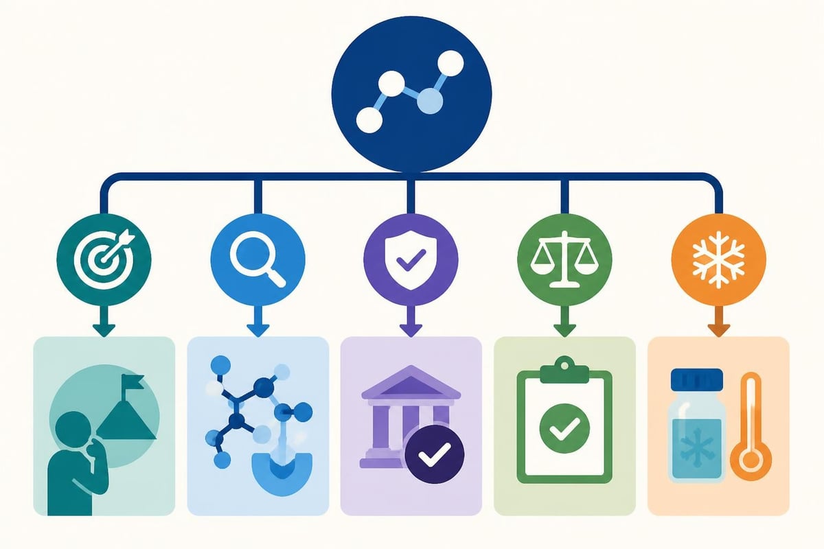 Peptide quality verification process