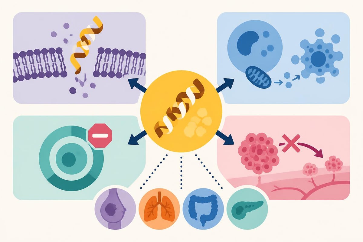 Melittin anticancer pathways