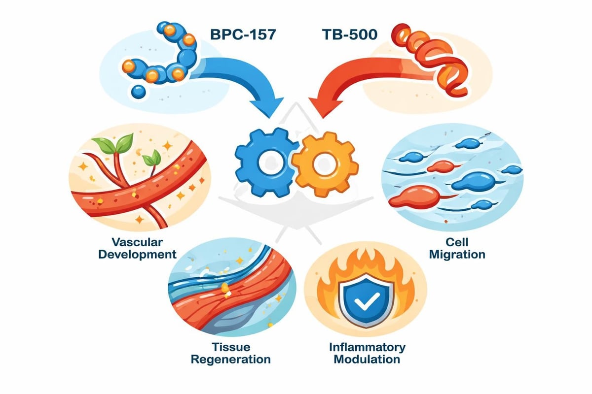 Peptide combination synergy