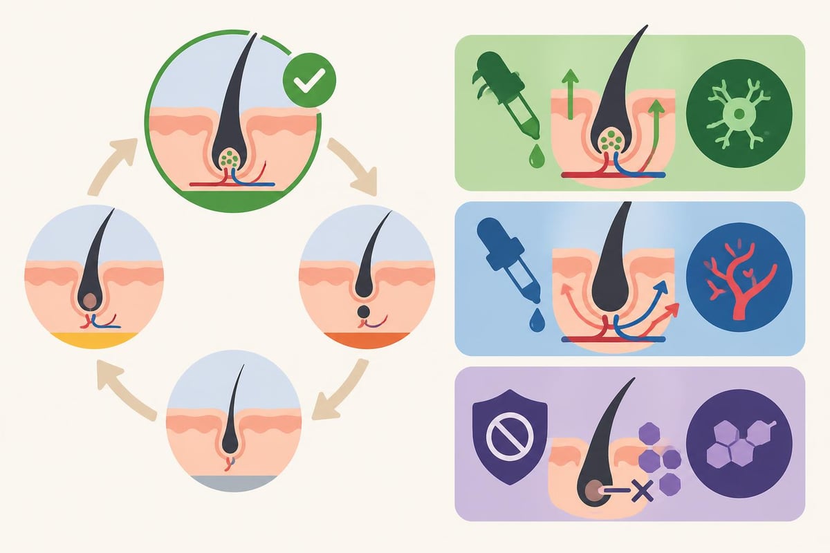 Hair follicle cellular response