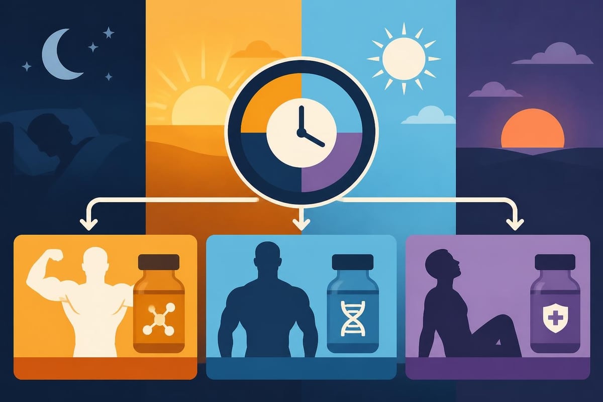Peptide stacking timeline