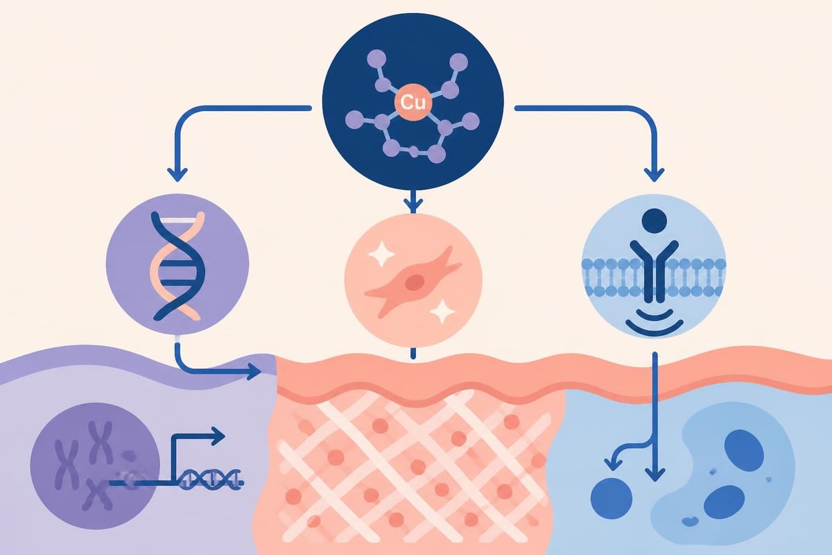 GHK-Cu cellular mechanisms