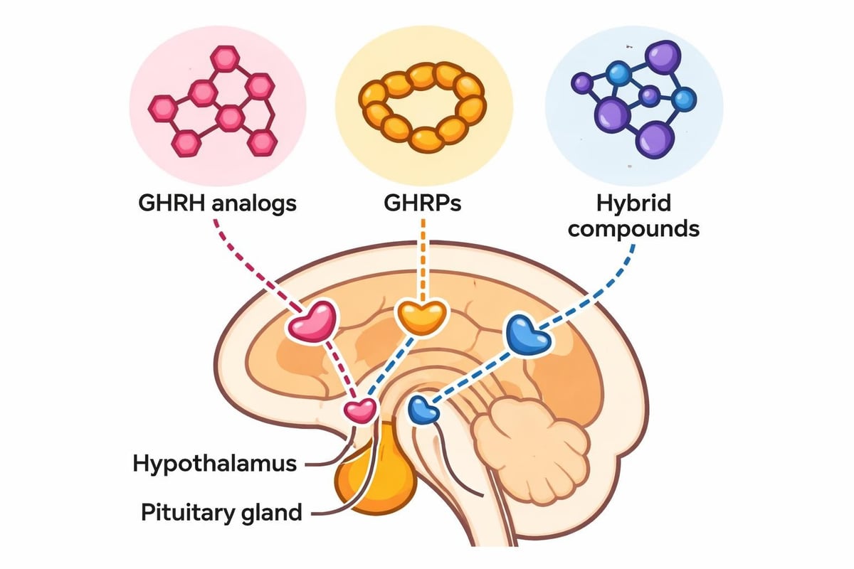 Classification of growth hormone peptides