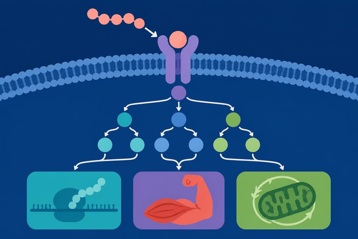 Peptide signaling networks