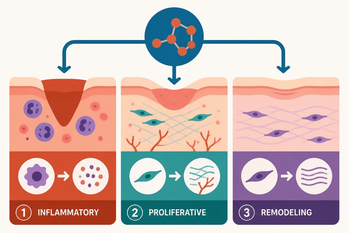 Wound healing stages