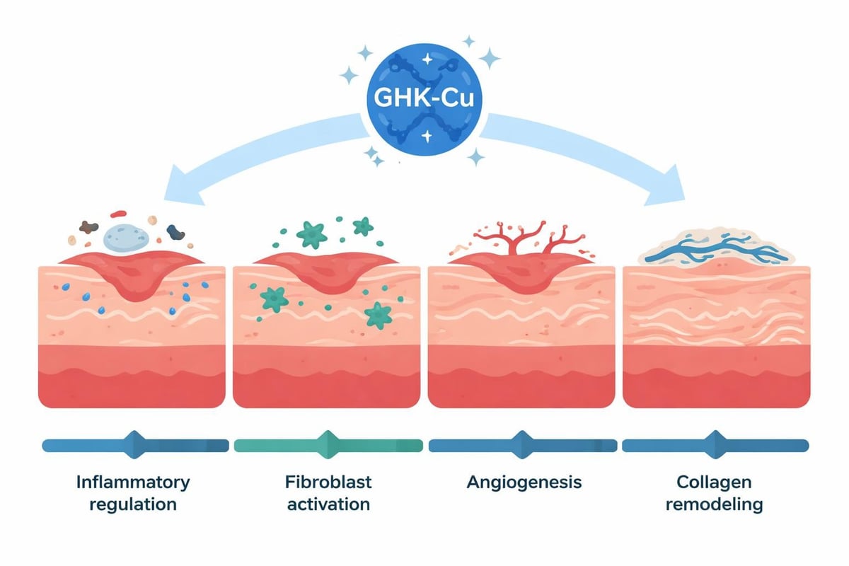 GHK-Cu wound healing process