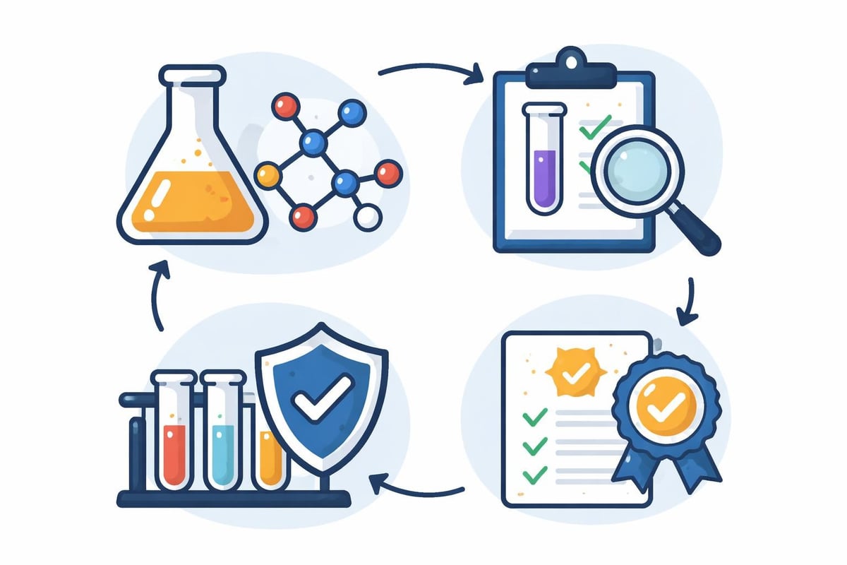 Peptide quality verification