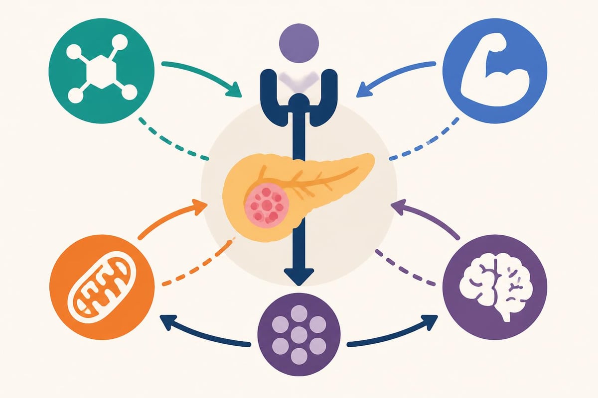 Metabolic peptide interaction