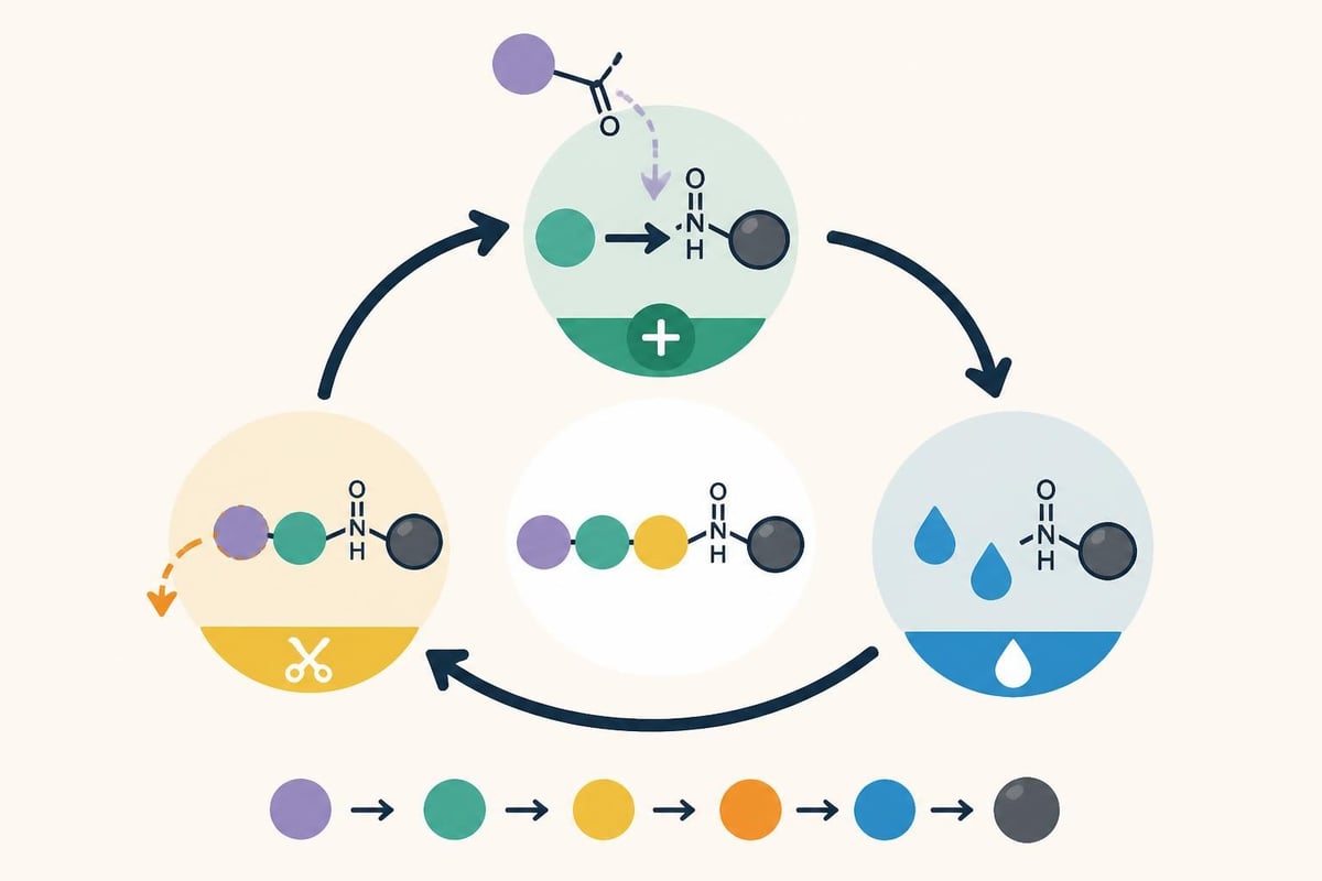 Peptide synthesizer workflow