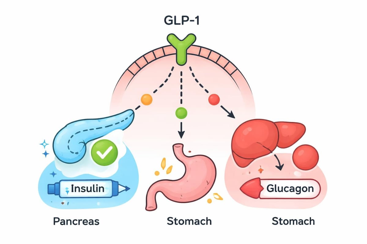 GLP-1 receptor signaling pathway